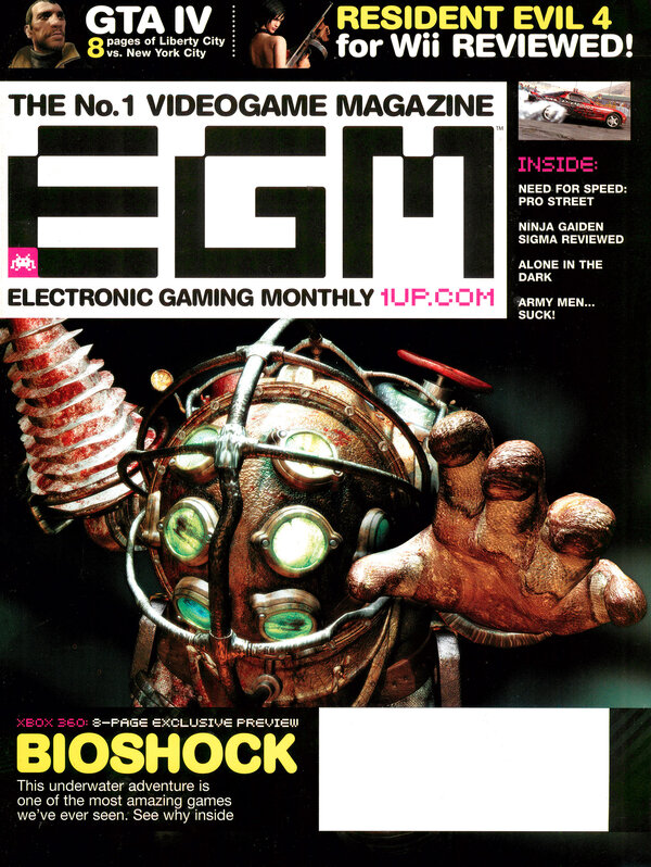 Electronic Gaming Monthly Issue 217 (July 2007) cover